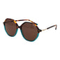 Lunettes de soleil en plastique marron Replay