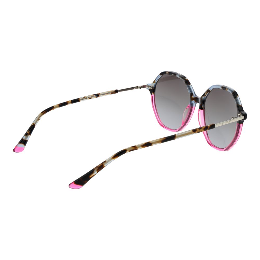 Lunettes de soleil multicolores en plastique Replay