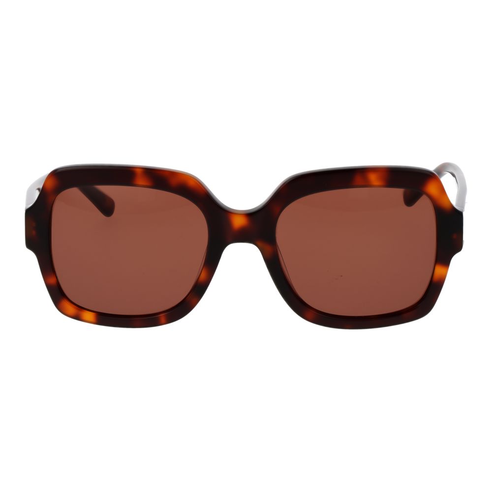 Lunettes de soleil en plastique marron Replay