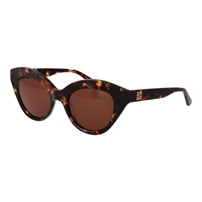 Lunettes de soleil en plastique marron Replay