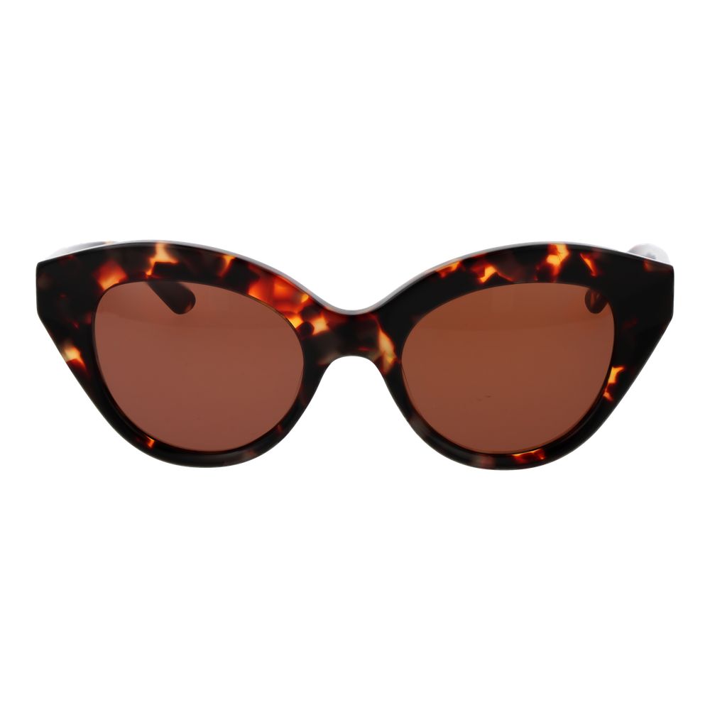 Lunettes de soleil en plastique marron Replay