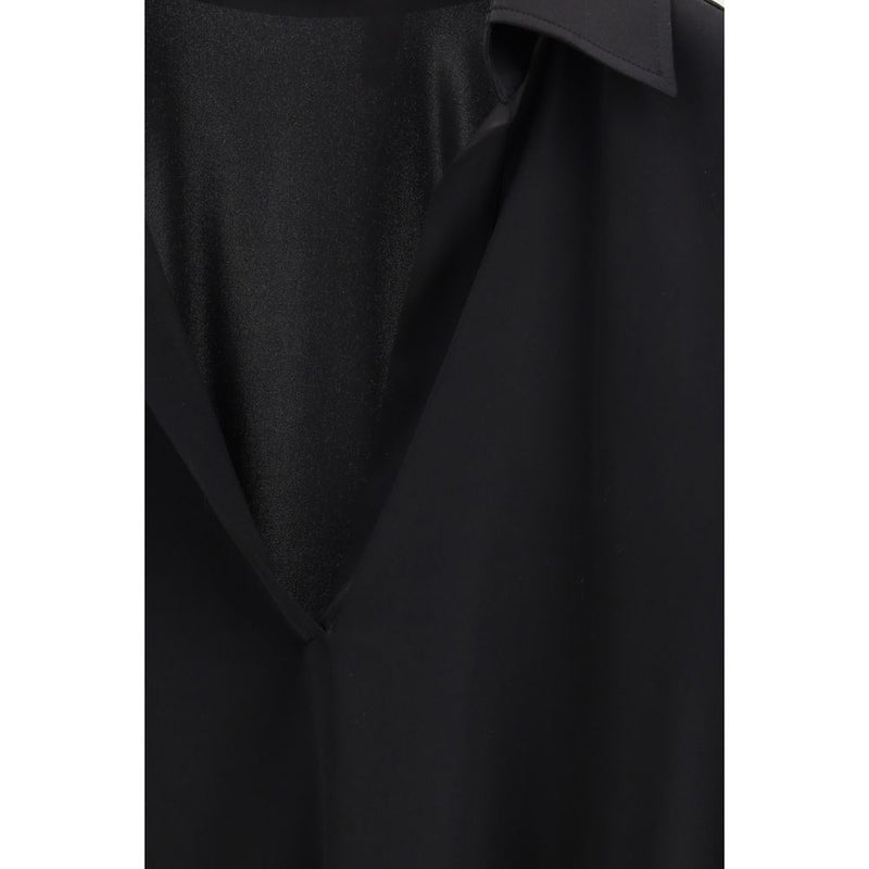 Tom Ford Black Silk Polo Shirt - Luxurious Elegance