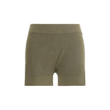 Short en cachemire extrême bicolore et coton
