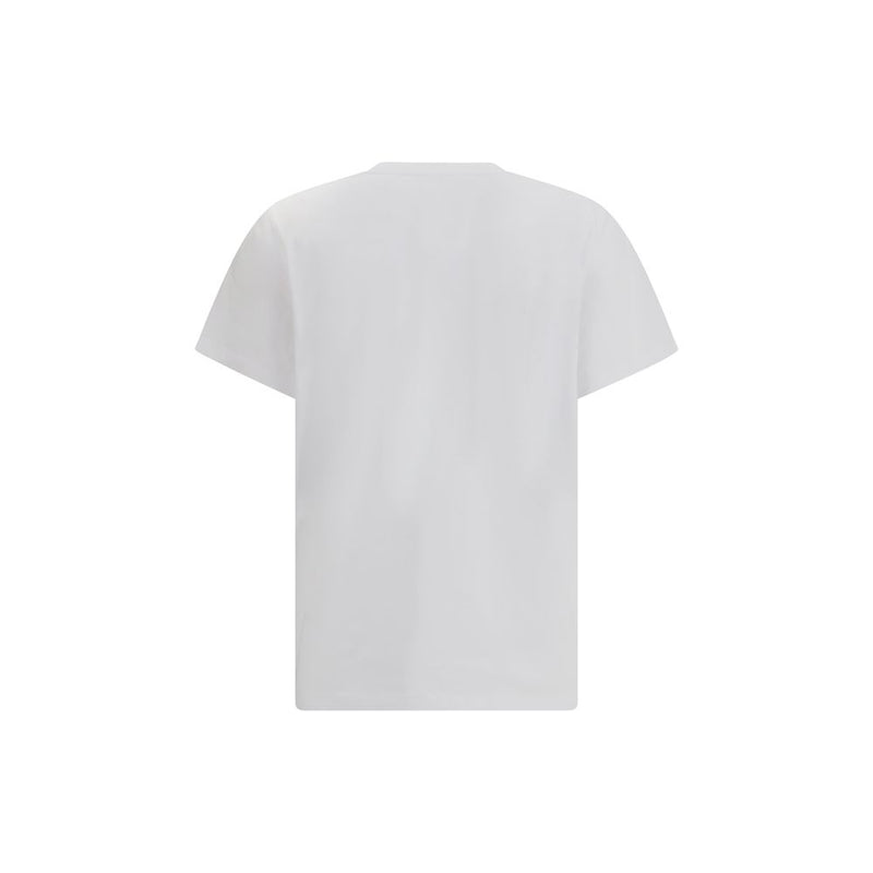 Ganni White Cotton T-Shirt - Essential Wardrobe Staple