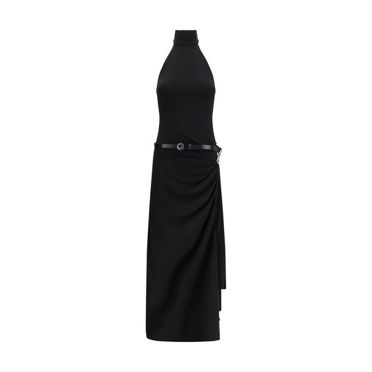 Robe de cocktail Coperni en polyester noir