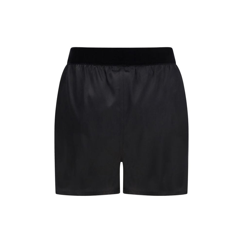 Tom Ford Black Silk Bermuda Shorts - Luxurious Comfort