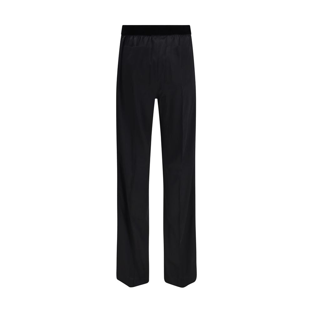 Tom Ford Black Silk Casual Pants - Élégance et Confort