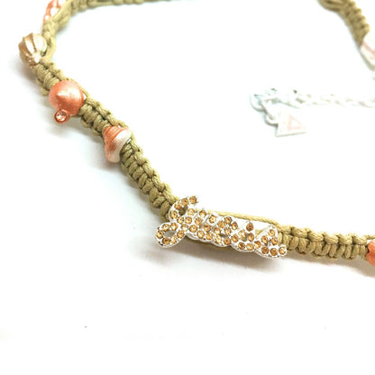 Guess Bicolor Textiel Ketting