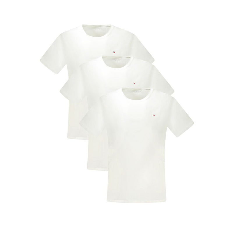 Tommy Hilfiger Bianco Cotton Men T-Shirt - XL