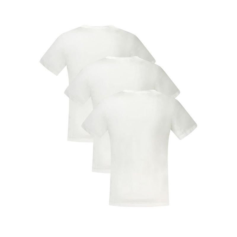 Tommy Hilfiger White Cotton Men's T-Shirt