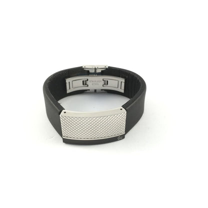 Bracelet GC en acier inoxydable noir