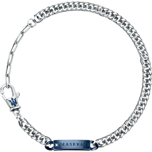 Bracelet Maserati en acier inoxydable gris