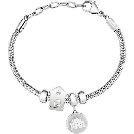 Bracelet Morellato en acier inoxydable gris