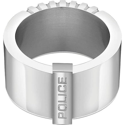 Bracelet en acier inoxydable gris police