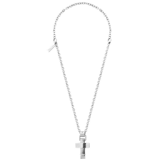 Bracelet en acier inoxydable gris police