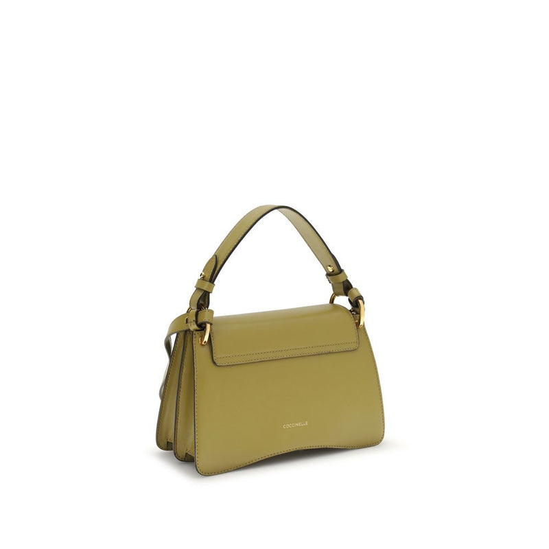 Coccinelle Bicolor Calf Leather C-Me Handbag