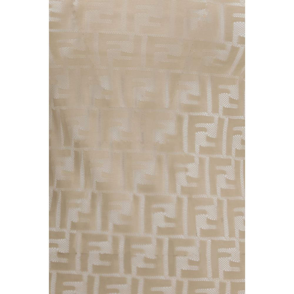 T-shirt sans manches Fendi multicolore en polyamide