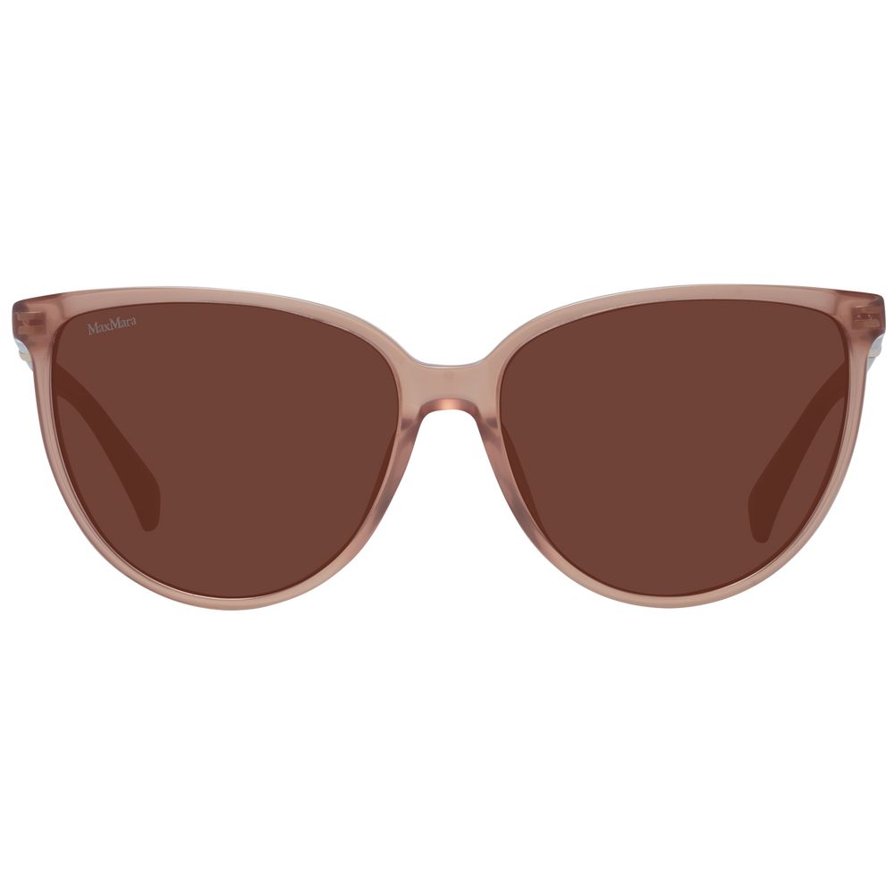 Max Mara Beige Plastic Sunglasses for Women