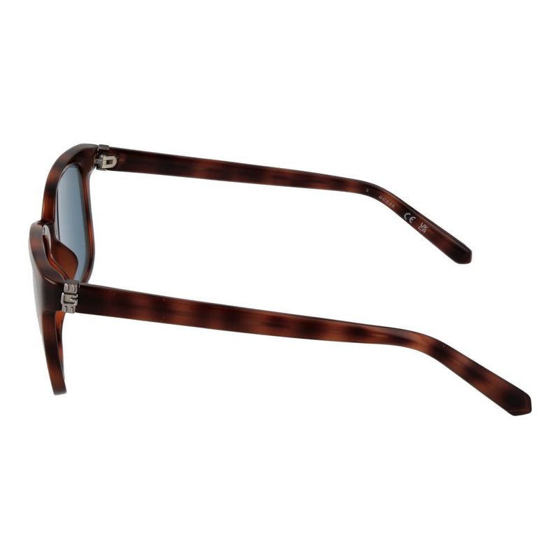 Guess Lunettes de soleil en plastique marron pour femmes