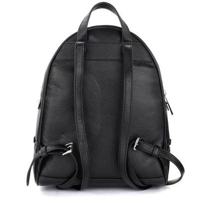 Michael Kors Black Leather Backpack
