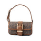 Michael Kors Brown Canvas Shoulder Bag