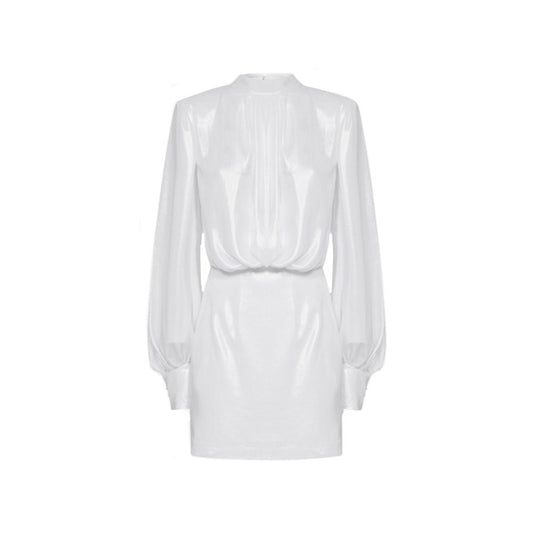 Robe Casual Blanche en Polyester pour Femmes - BLANCA VITA