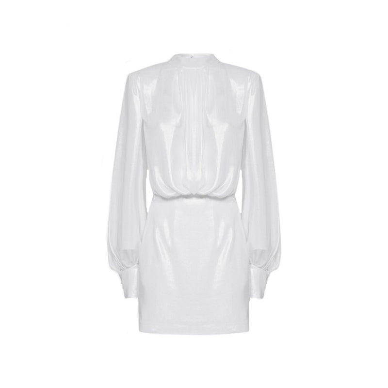 Robe Casual Blanche en Polyester pour Femmes - BLANCA VITA