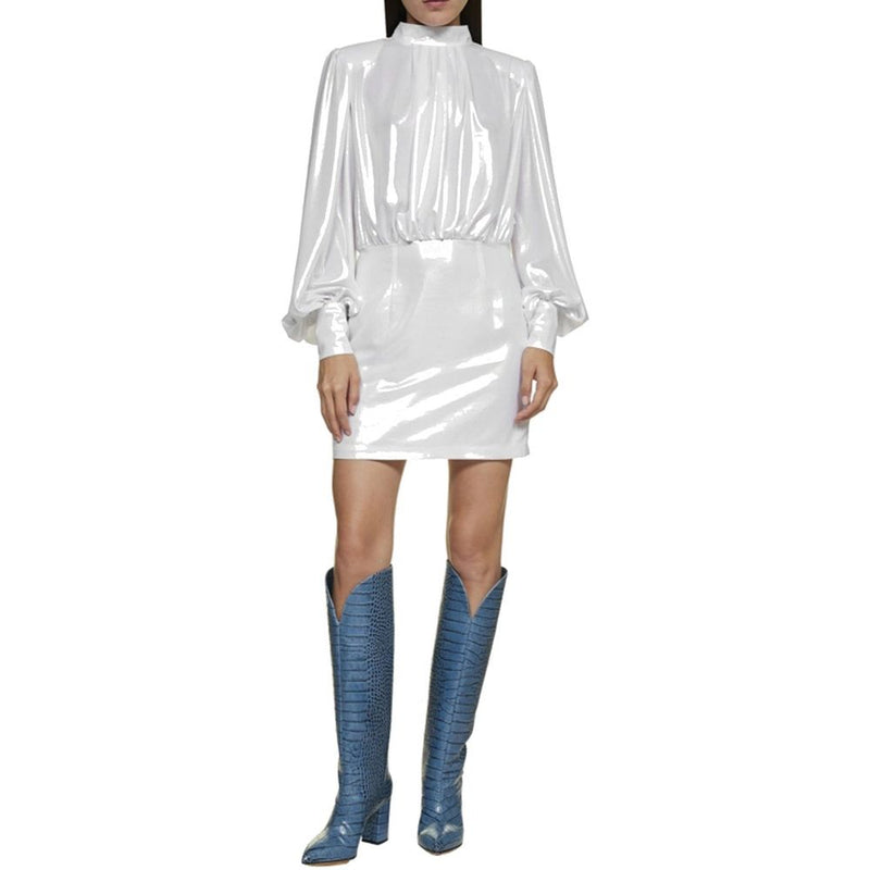 Robe Casual Blanche en Polyester pour Femmes - BLANCA VITA