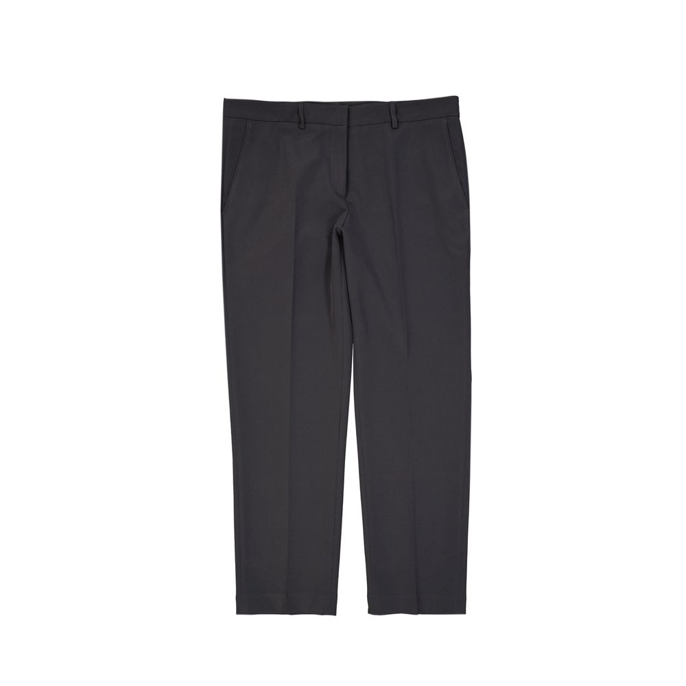 Pantalons Croppés Gray Elastane pour Femmes - BLANCA VITA