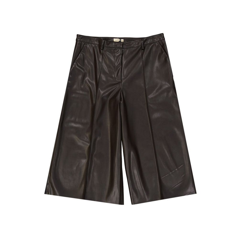 BLANCA VITA Bermuda Shorts en Polyéthylène Marron pour Femmes
