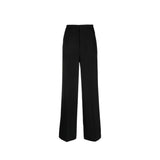 Pantalons Casual Noirs en Élastane pour Femmes - BLANCA VITA