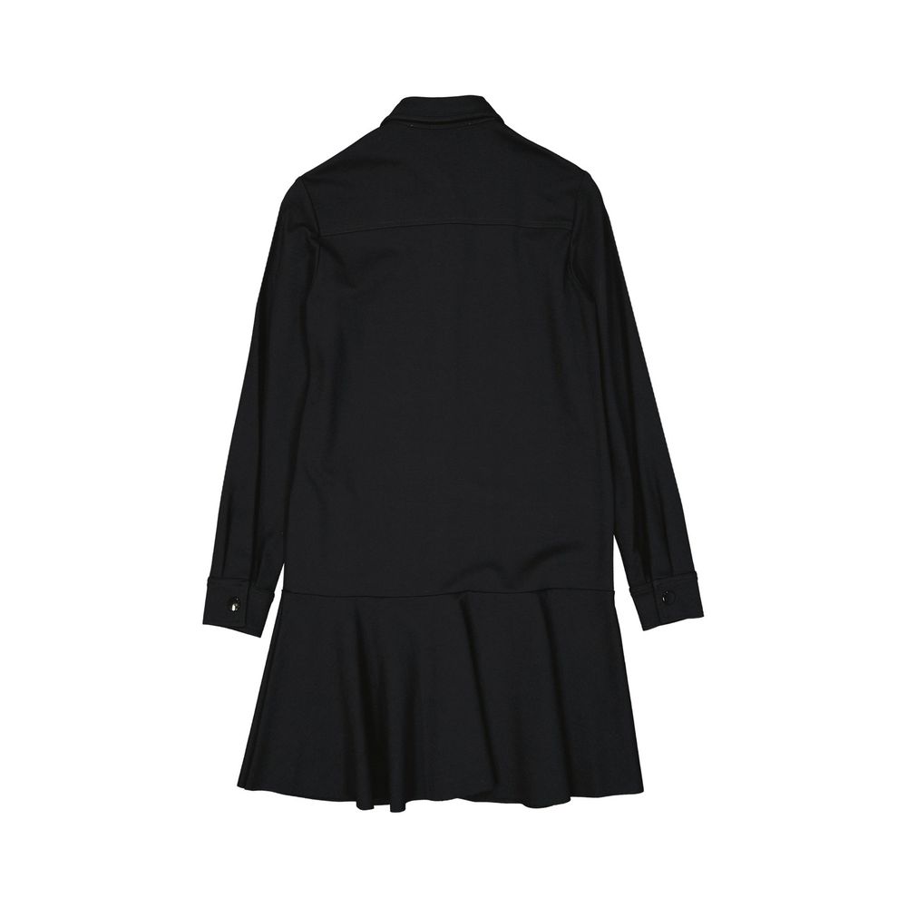 BLANCA VITA Robe Casual Élastique Noire - Élégante et Confortable