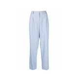 BLANCA VITA Pantalon de Costume Élastique Bleu pour Femmes
