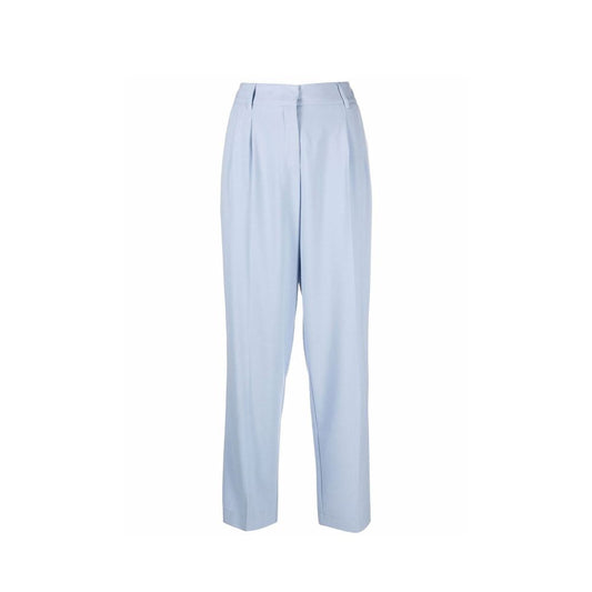 BLANCA VITA Pantalon de Costume Élastique Bleu pour Femmes