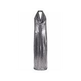 Robe Cocktail Argent Elastane BLANCA VITA