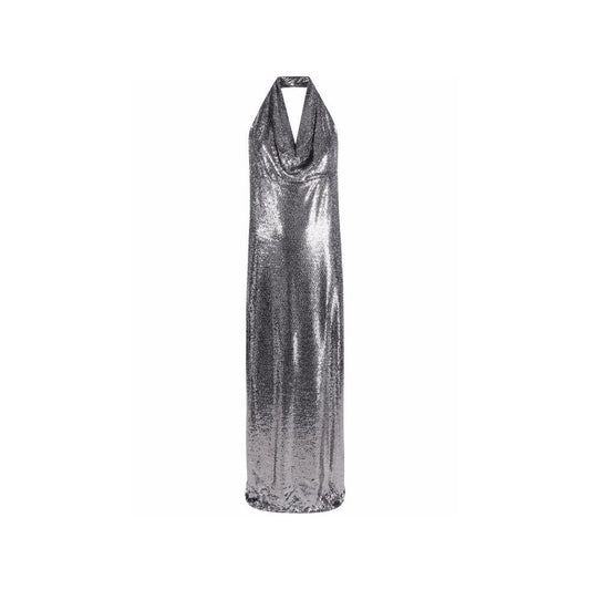 Robe Cocktail Argent Elastane BLANCA VITA