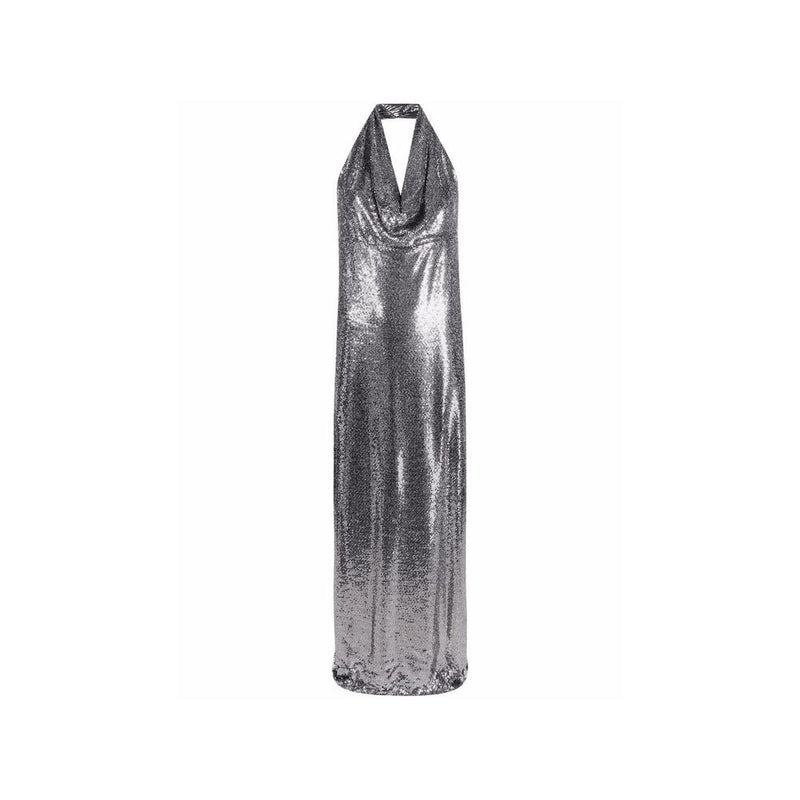 Robe Cocktail Argent Elastane BLANCA VITA