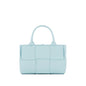 Bottega Veneta Blue Lamb Leather Tote Bag