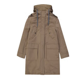 Brunello Cucinelli Brown Polyester Parka - Elegant & Functional
