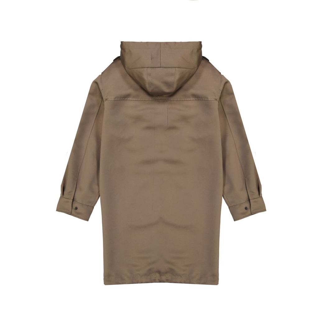 Brunello Cucinelli Brown Polyester Parka - Elegant & Functional
