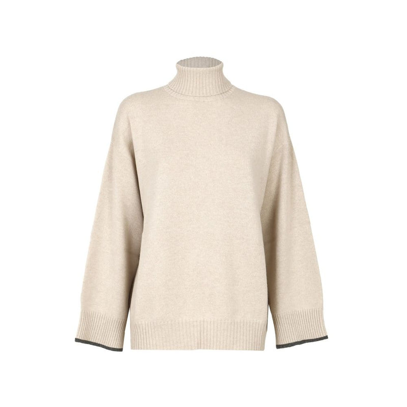 Brunello Cucinelli Beige Cashmere Sweater for Women