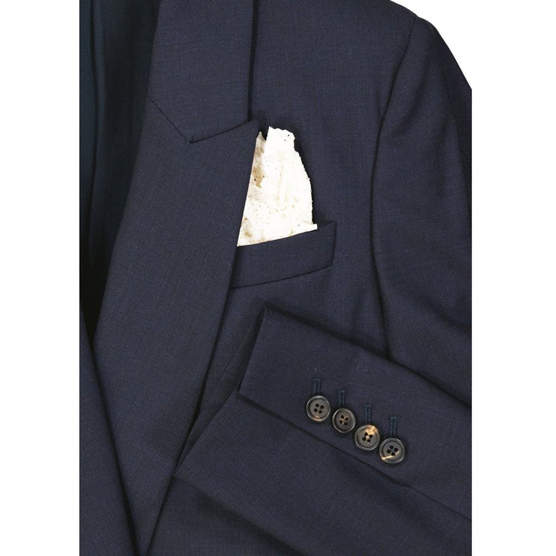Brunello Cucinelli Blue Virgin Wool Jacket and Coat