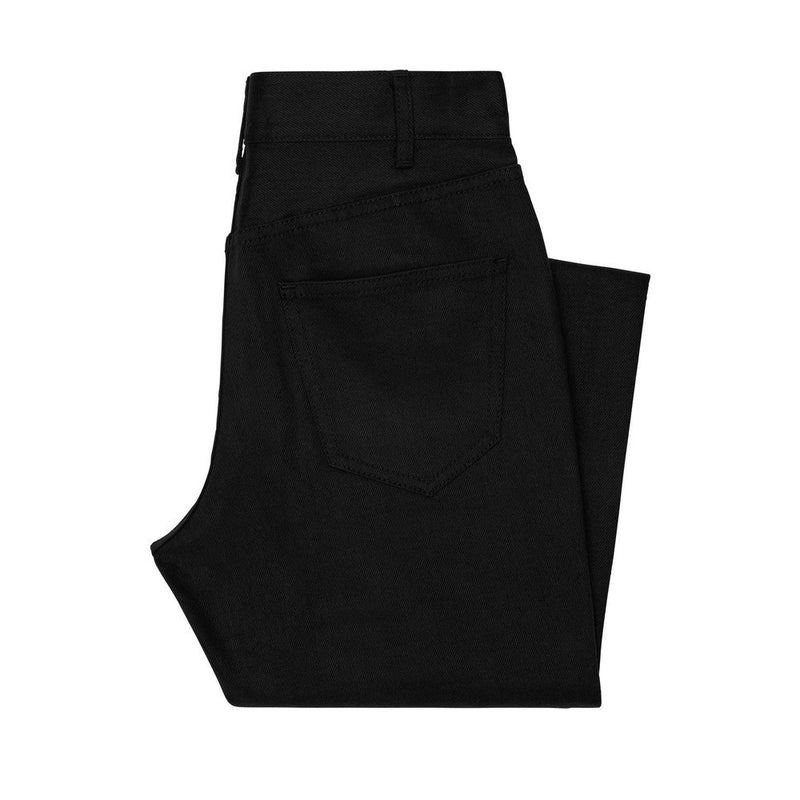 Celine Black Cotton Skinny Jeans - W27