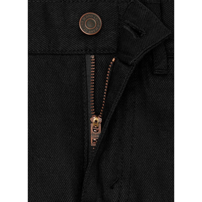 Celine Black Cotton Skinny Jeans - W27
