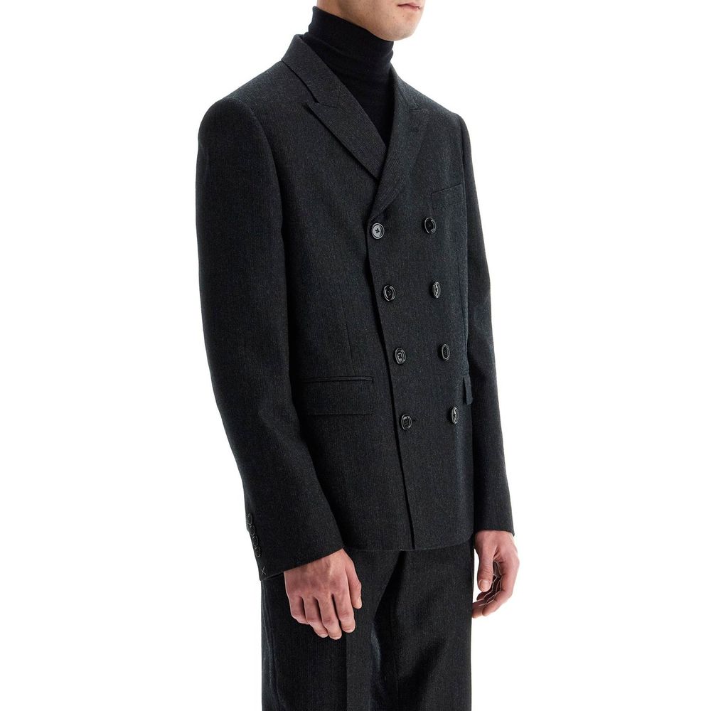 Celine Grijze Wollen Blazer