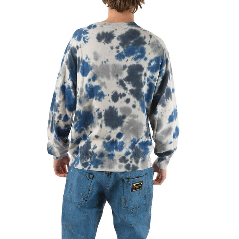 Sweat-shirt gris en coton Kenzo