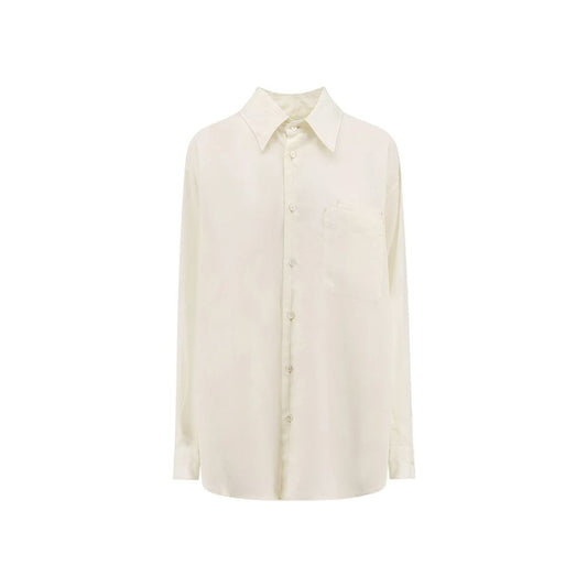 Débardeurs blancs en lyocell Lemaire