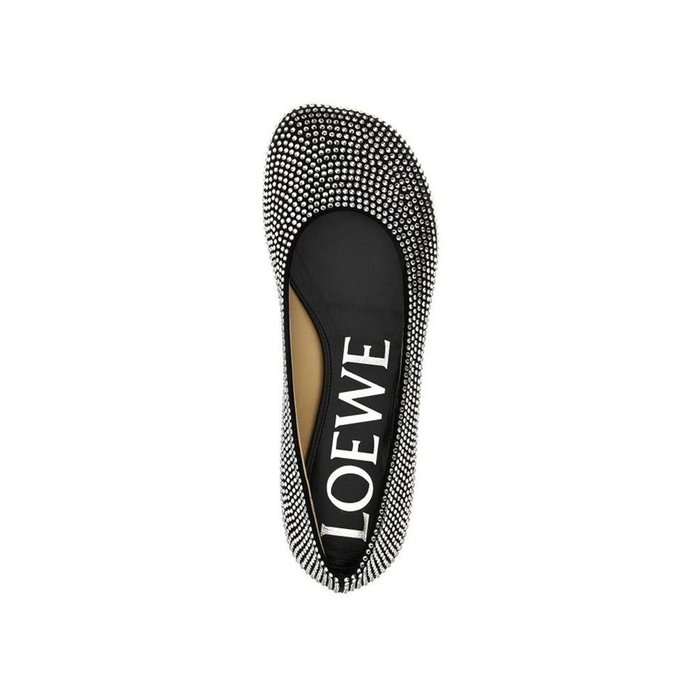 Ballerines Loewe en cuir de chèvre noir