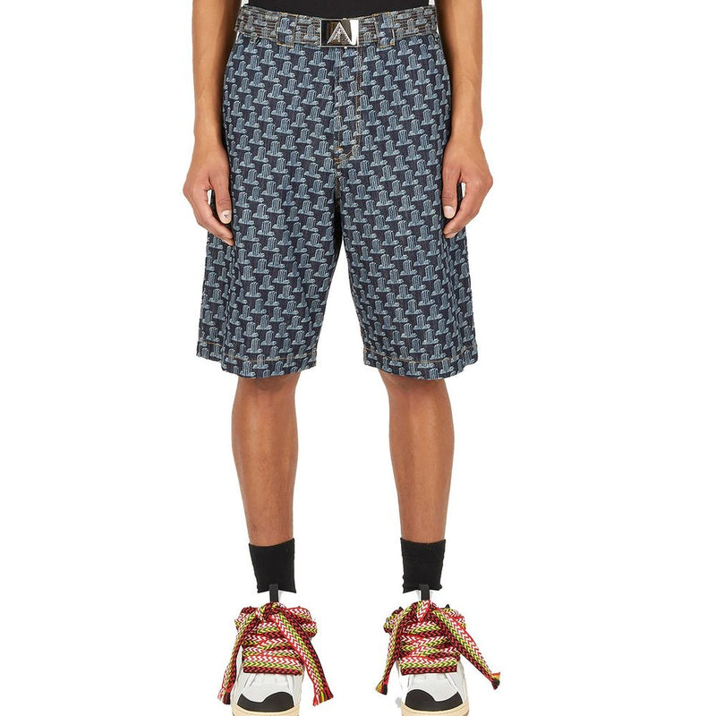 Lanvin blauwe denim shorts