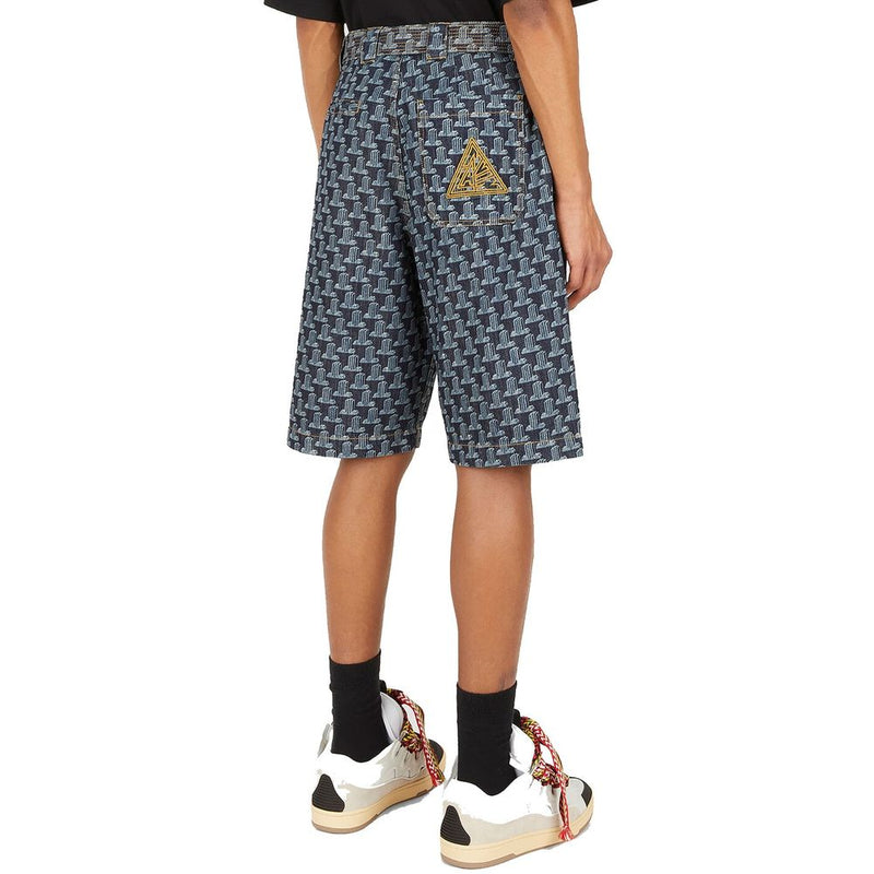 Lanvin blauwe denim shorts